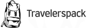 travelerspack high resolution logo grayscale transparent