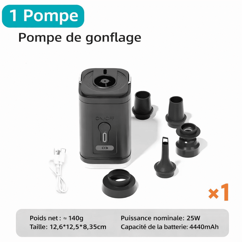 17L travel vacuum compression bag with electric pump